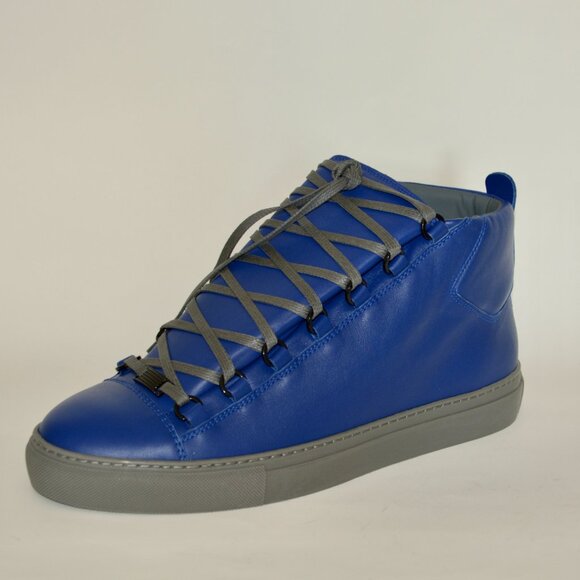 NEW BALENCIAGA HITOP LEATHER SNEAKERS US 6 EU 39 MENS